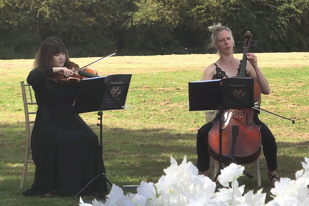 Strings Duo London Wedding