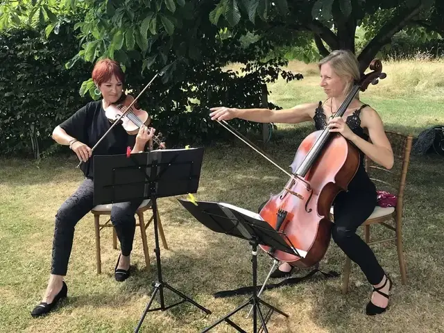 Strings Duo Wedding Live Music Sized