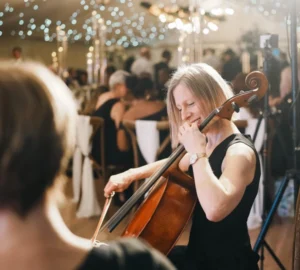 Sarabande live cello violin wedding